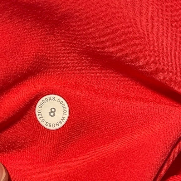 lululemon athletica Red Cropped Pants - Picture 6 of 6